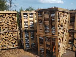 Дрова в ящіках