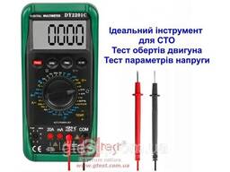 Duoyi DY2201C, ЖК-цифровой автомобильный мультиметр