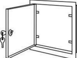 Дверцы металлические ревизионные с замком 200х300мм