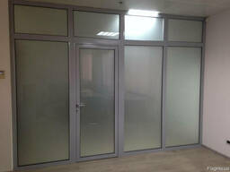 Перегородки из алюминиевого профиля