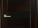 Двери новый стиль Пиана с черным стеклом - фото 3