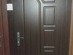 Двери входные с накладками МДФ