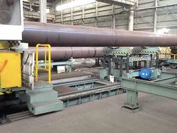 Двотрубний фаскоріз із внутрішнім затискачем