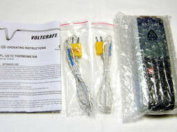 Двухканальный термометр Voltcraft PL-120-T2 (от -200 до +1372 °C) термопары: K / J. .. .