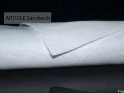 Тканина трикотаж для сублімаціі оптом, тканина сендвіч