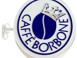 Двухсторонняя внешняя рекламная вывеска Caffe Borbone, 65*55 см