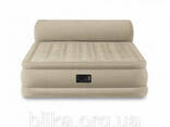 Двуспальная надувная кровать Intex 64460 Headboard Bed With Fiber-Tech Technology. .. - фото 1