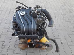 Двигатель VW Touran 2. 0 бензин cng bsx европа е видео роботи двигуна