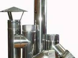 Дымоходы, дымоходы из нержавейки, дымоходы сендвич Днепр.