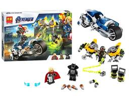 Дитячий конструктор Атака на швидкісному мотоциклі LARI 11505 244 деталі