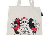 Эко сумка шоппер для покупок Disney Mickey and friends бежевая - фото 1