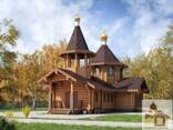 Дерев’яні церкви та храми зі зрубу купити - фото 2