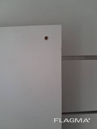 Економпанель МДФ белый 2000/1220 шаг 200мм