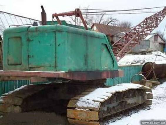 Экскаватор болотный ЭО 3211, 1989г.в., ковш 0,8м3, восьми ка