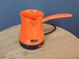 Электрическая турка для кофе кофеварка электротурка пластиковая 300мл 600W - фото 1