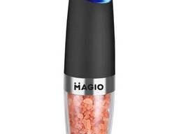 Электрический гравитационный измельчитель специй Magio MG-211, Мельница для соли. ..