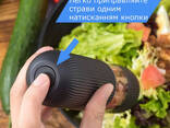Электрический измельчитель специй мельница солонка перечница перцемолка на батарейках. .. - фото 2