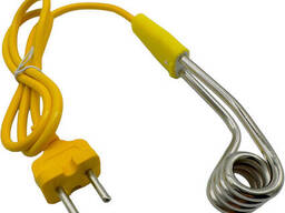 Электрический кипятильник алюминиевый погружной усиленный 14.5 см 0.5 кВт