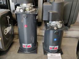 Електрична гідравлічна установка HYVA 24B (12В) з баком 10л (15л)