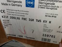 Електродвигун К21F200 22 кВт