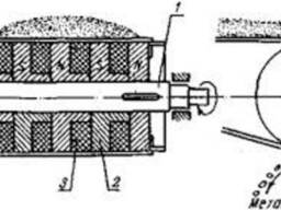Электромагнитный шкивной сепаратор ШЭ-160/100, Ш160-100М