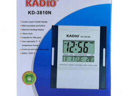 Електронний багатофункціональний будильник Kadio Kd-3810n, настільний електронний годинник
