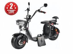 Електроскутер Байк Двомісний CityCoco (2000W, 60V, 16Ah) Чорний