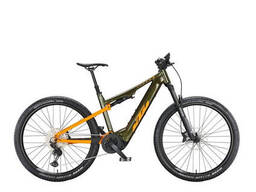 Электровелосипед KTM Macina Chacana 792 рама L/48, зелено-оранжевый, 2022