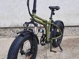 Электровелосипед складной VEGA JOY FAT 2 (зеленый)