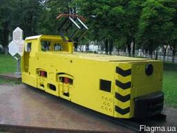 Электровоз контактный шахтный К-10