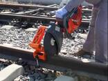Lithium Battery Rail Cutter / Rail Cutting Machine/Abrasive Rail Saw - фото 2
