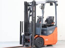 Електричний навантажувач/ погрузчик вилочний TOYOTA 1т, 294м/год