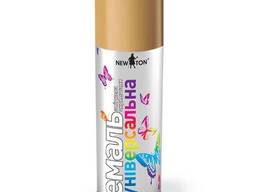 Эмаль NEW TON универсальная 1001 бежевая мат.,в аэрозольной упаковке 400 мл