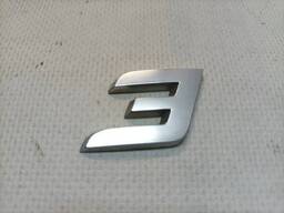Эмблема 3 BMW I3 51147306457
