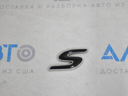 Эмблема надпись S крышки багажника Chrysler 200 15-17 68146414AA