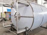 Емкость для молочных продуктов из нержавеющей стали 15м3 - фото 3