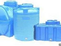 Емкости, баки, резервуары пластиковые