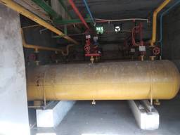 Емкости V-5 куб. м работающие под давлением до 24 bar (ресивер, воздухосборник)