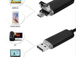 Эндоскоп 2 м 5,5 мм USB 2 в 1