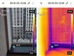 Энергоаудит, УСЛУГИ ТЕПЛОВИЗОРА, поиск ТЕПЛОПОТЕРЬ