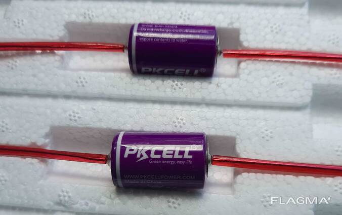 ER14250-AX 3,6v 1200mAh PKCELL аксіальні пров. виводи елемент живлення лiтiьовий
