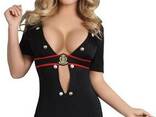 Еротичний ігровий костюм поліцейської LivCo Corsetti Relene, Чорний, S, M - фото 1