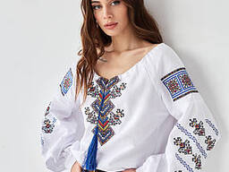 Етнічна блуза з вишивкою "Доля"
