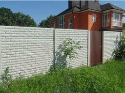 Заборы бетонные. Лучшая цена и качество! Монтаж.