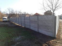 Еврозабор. Столбы виноградные и под рабицу.