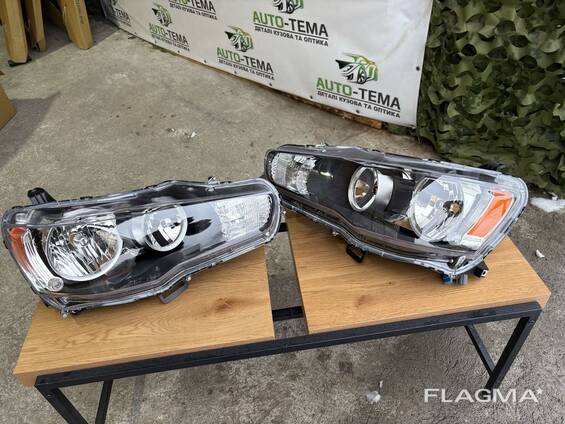 Фара ланцер лансер 10 Х передні фари Lancer 10 X