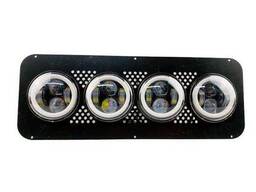 Фари на МТЗ світлодіодні з перехідною плитою замість квадратних фар LED-комплект 4