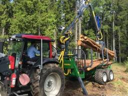 Farma T-9 Лесной траулер с манипулятором