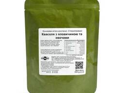 Фасоль с говядиной и овощами 350 г