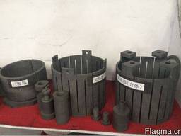 Фасонные изделия из угля, графита